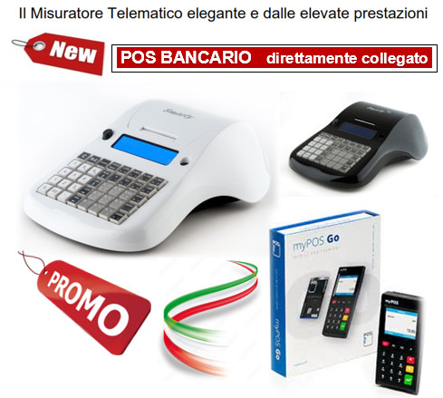 Nuovo Smarty Plus con POS Bancario